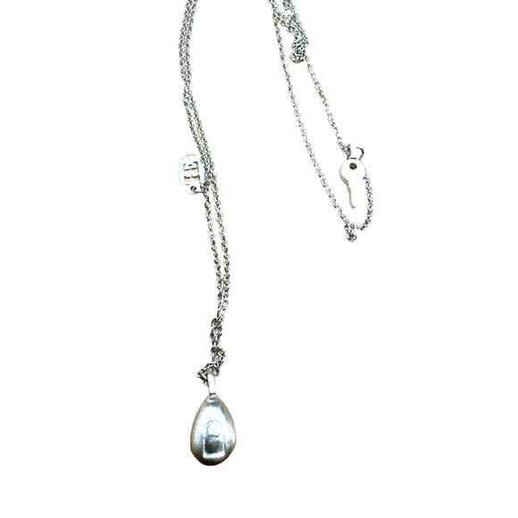 byTHIEL Bloomingdales Men's .925 Sterling Silver Lock & Key Necklace $170 - Picture 4 of 6